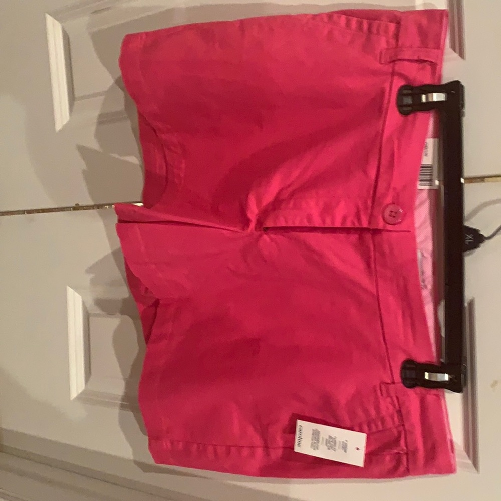 Crown and ivy hot pink shorts
